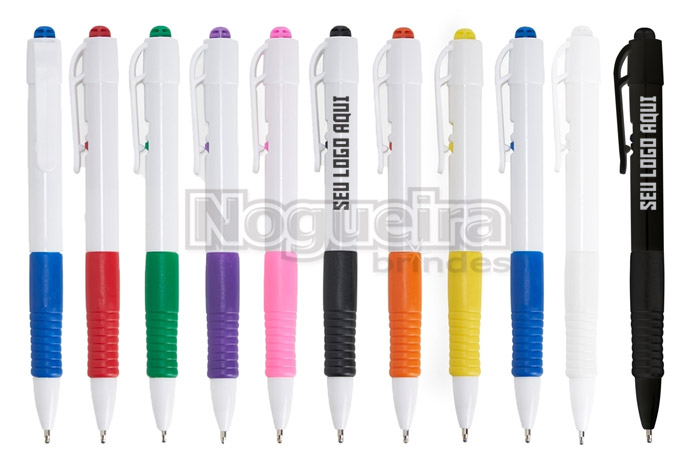 Caneta de Plástico Personalizada