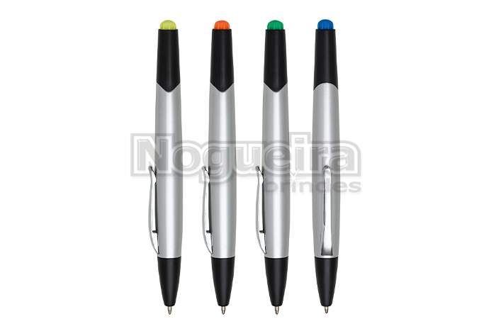 Canetas com Marca Texto para Brindes