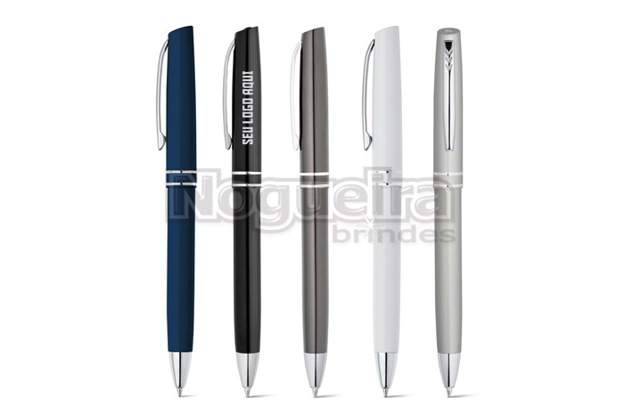 Caneta Promocional Metalizada Personalizada