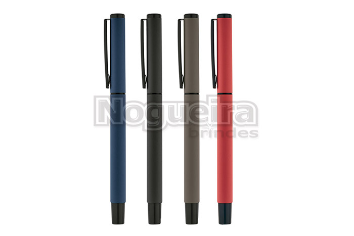 Caneta Roller em Alumínio Personalizada
