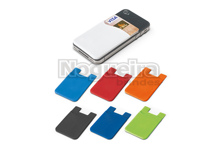 Porta Cartão em Silicone Personalizado