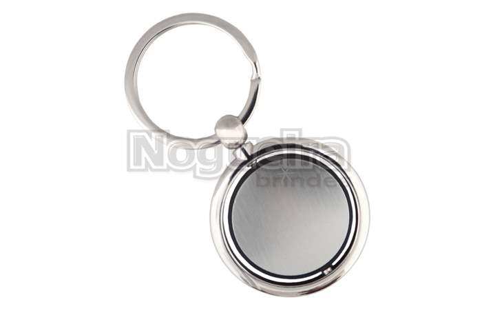 Chaveiro de Metal Redondo Personalizado