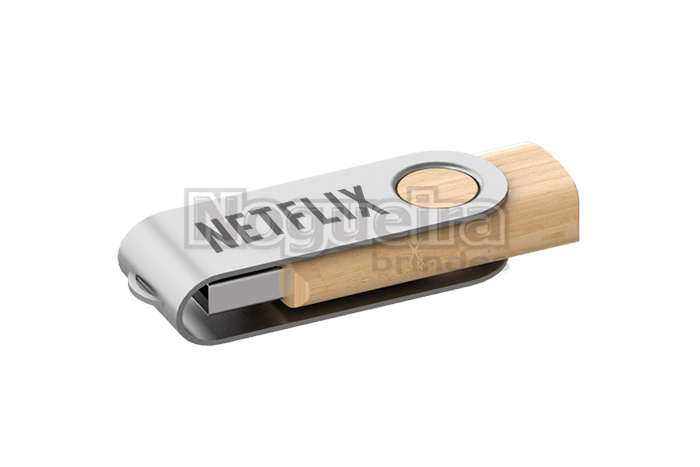 Pen Drive Giratório Ecológico Personalizado