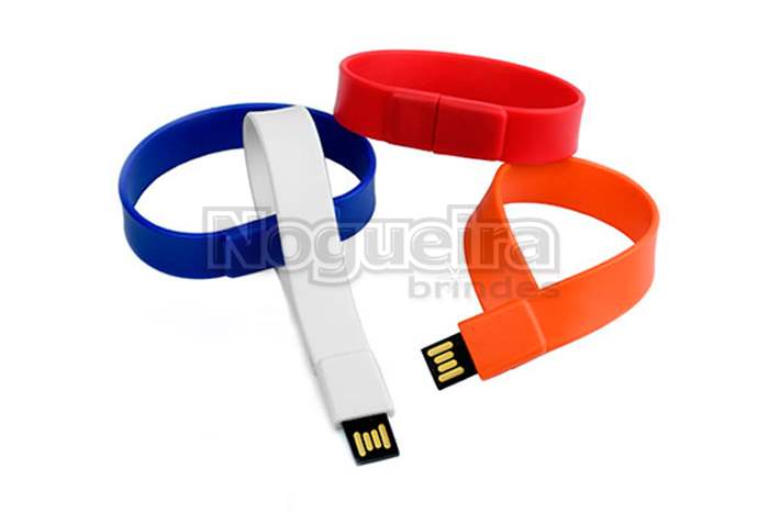 Pen Drive Pulseira Personalizado