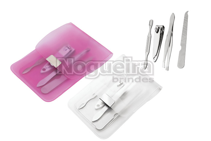 Kit Manicure 4 Peças Personalizado