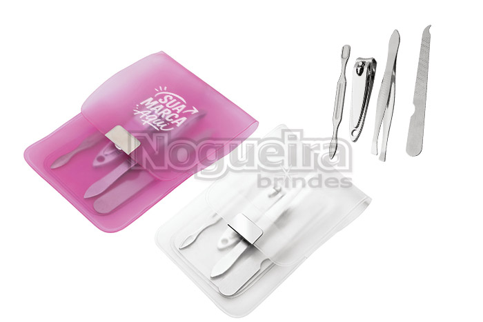 Kit Manicure 4 Peças Personalizado