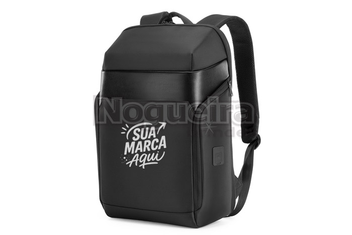 Mochila Premium Notebook com Saída USB Personalizada