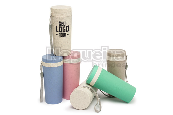 Copo Ecológico com Alça 350ml Personalizado