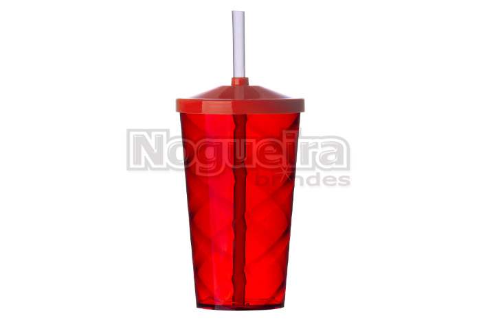 Copo com Canudo Personalizado