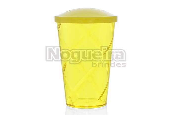 Copo Acrílico com Tampa Personalizado