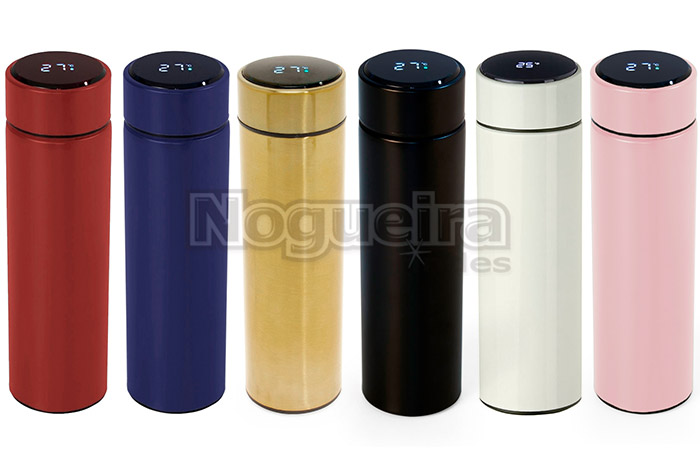 Garrafa Térmica Personalizada com Display LED