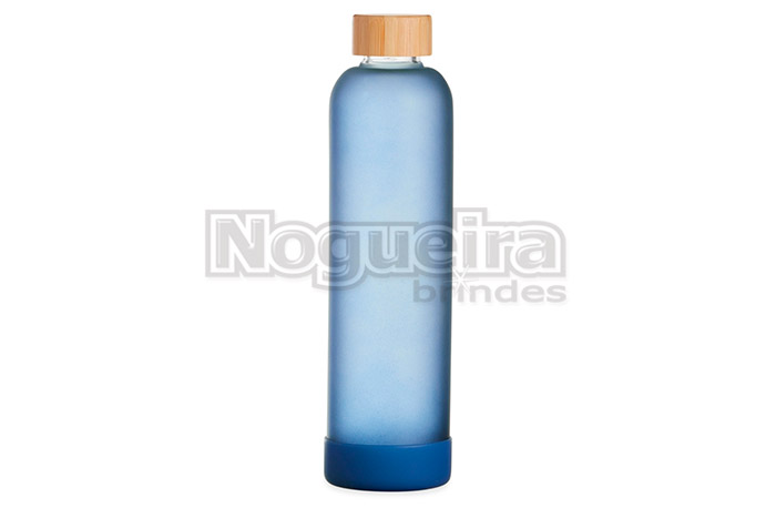 Garrafa com Vidro Colorido Personalizada