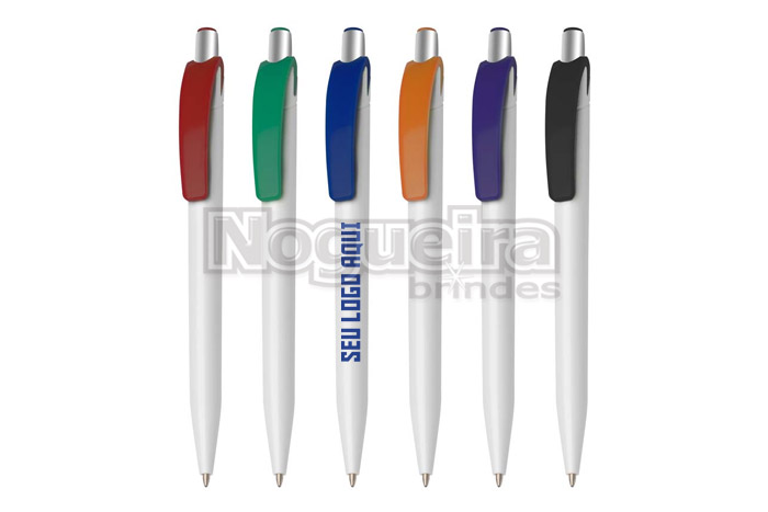 Caneta Esferografica Plastica Personalizada