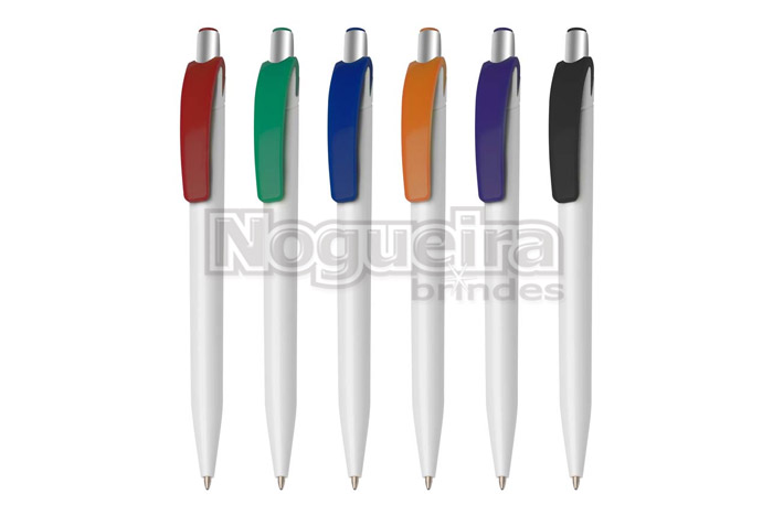 Caneta Esferografica Plastica Personalizada