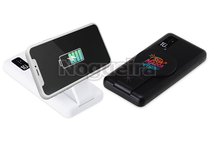 Carregador Portátil por Indução Personalizado