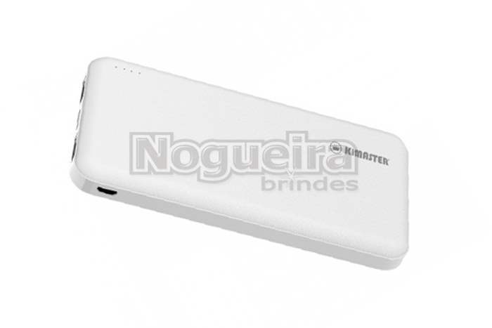 Power Bank Branco Personalizado