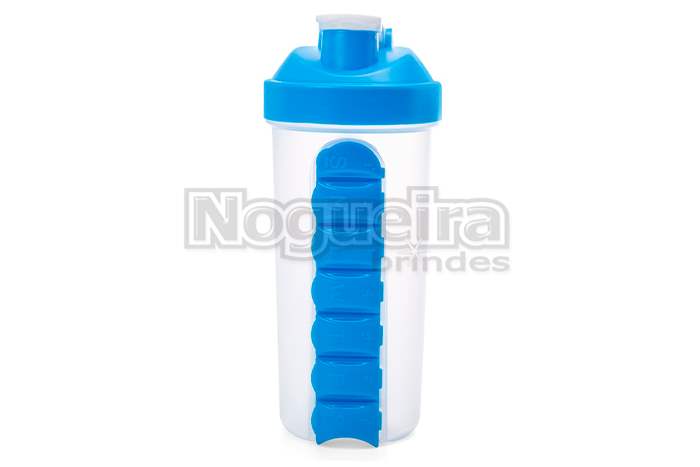 Coqueteleira com Porta Comprimidos Personalizada