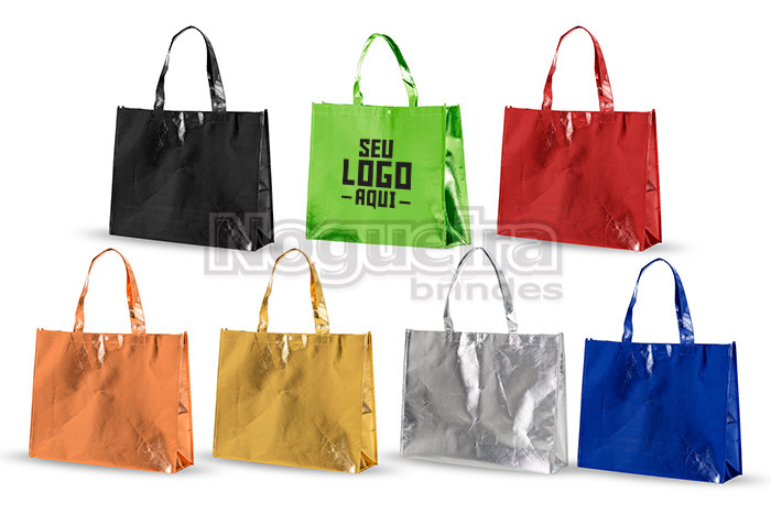 Sacola em TNT Laminado Personalizada