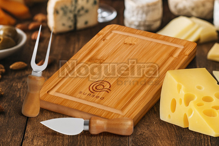 Kit Queijo Personalizado 3 PÇS