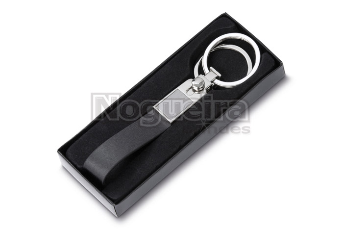 Chaveiro de Metal com Duas Argolas Personalizado