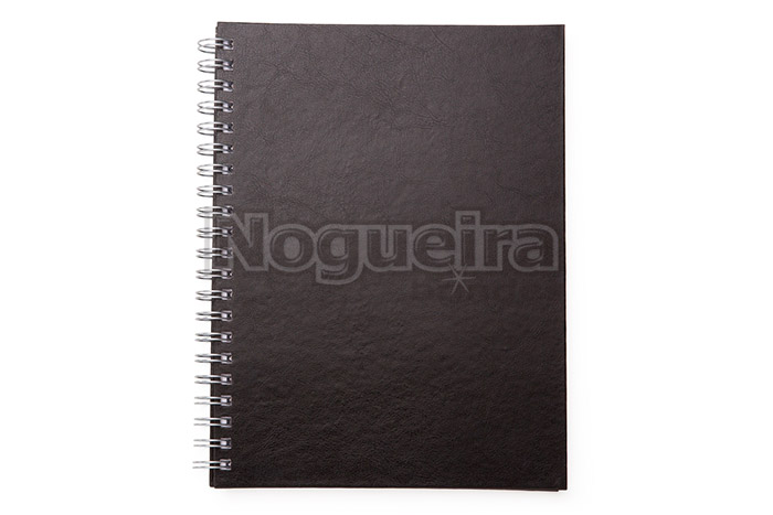 Caderno em Couro Sintético Personalizado