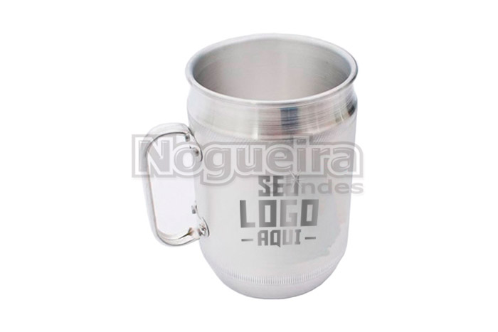 Caneca de Alumínio Térmica Personalizada