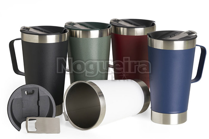 Caneca Térmica em Inox Personalizada