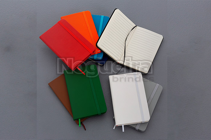 Moleskine com Marca Página Personalizado