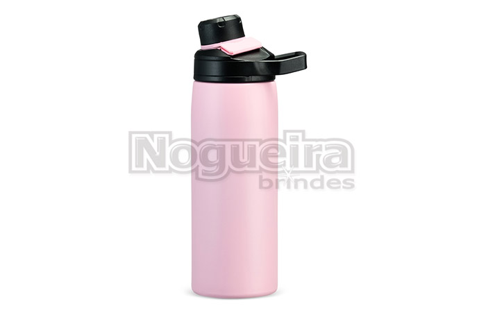 Garrafa Térmica em Inox 600ml Personalizada