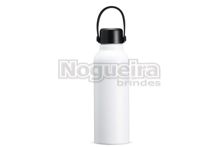 Garrafa de Alumínio Promocional com Alça