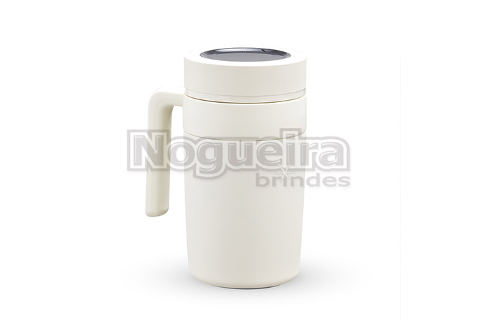Caneca Térmica com Display Led Digital Personalizada